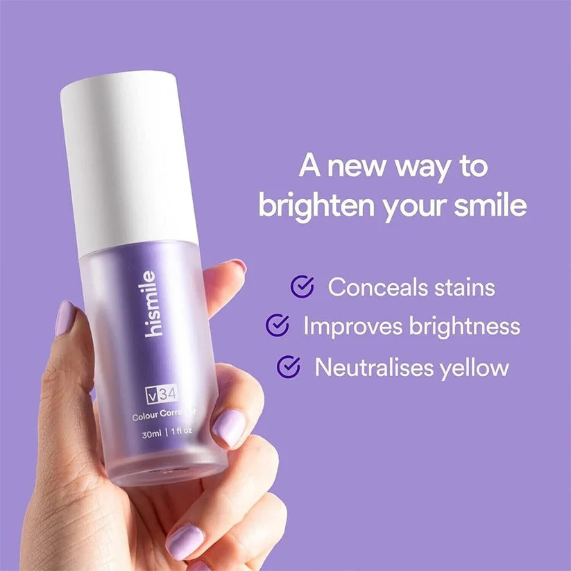 Hismile v34 Colour Corrector & Instant Teeth Whitening