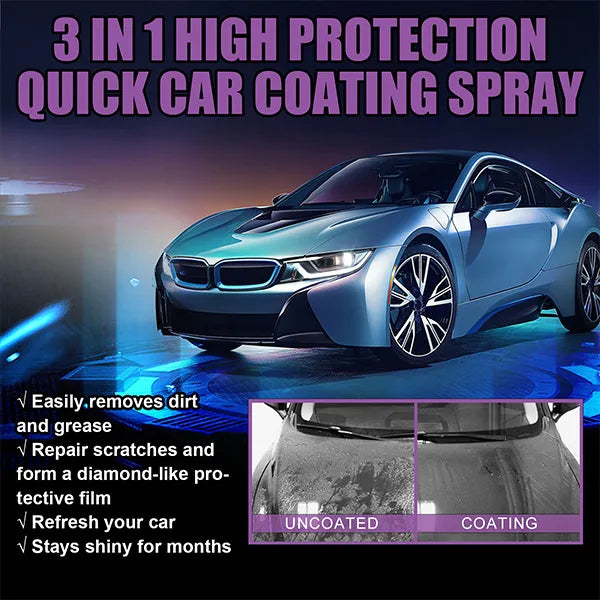 Taiwan Technology ✈️ Nano Molecular High Protection Car & Bike Coating Spray | First Time In Pakistan😍💫