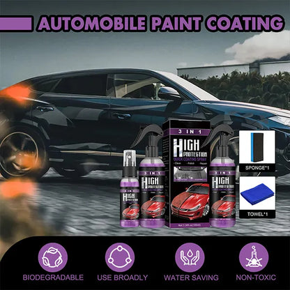 Taiwan Technology ✈️ Nano Molecular High Protection Car & Bike Coating Spray | First Time In Pakistan😍💫