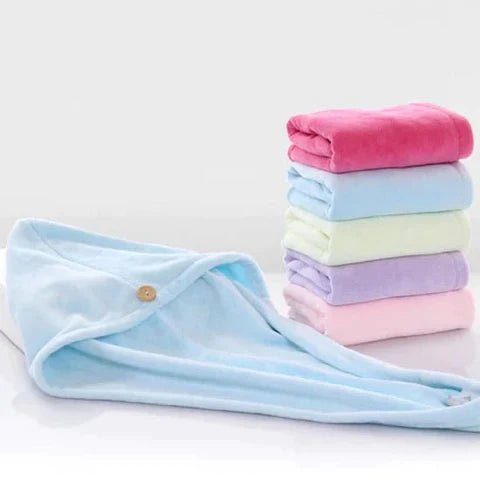 Multi Color Hair Dryer Cap Towel For Women